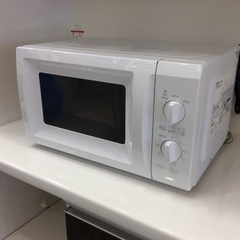 【ダイヤルタイプ】電子レンジ 山善 ヤマゼン BCR-170（W）5 2022年製 ターンテーブル ダイヤル式　50Hz専用：ホワイトの画像