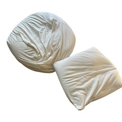 無印良品　人をダメにするソファ　ライトブラウンの画像