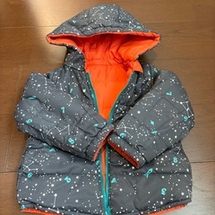 コート　リバーシブル　100㎝の画像