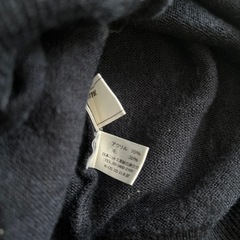 沖縄尚学中学校　高等学校　長袖　セーター　ニット　ネイビー　沖尚　XS S の画像