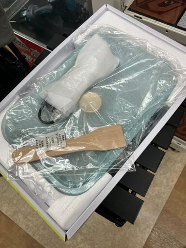 【引取限定】ブルーノ コンパクトホットプレート 未使用品 BOE021-BGY【ハンズクラフト八幡西店】