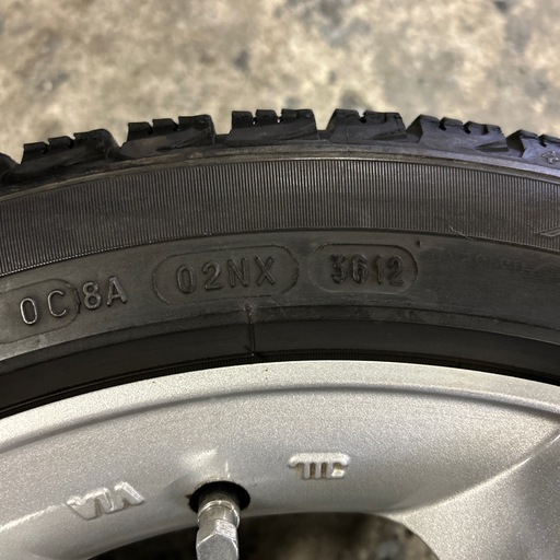 【値引き】メルセデス・ベンツ C180 225/45R17 スタッドレスタイヤ＋アルミホイール 4本
