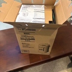 象印　電気まほうびん　CV-TE30の画像