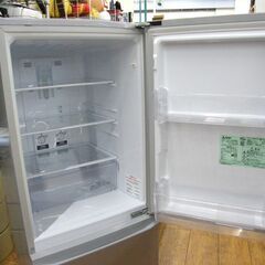 MITSUBISHI 2ドア冷蔵庫 146L 2020年製 三菱 MR-P15E-S1 シルバー 100Lクラス 札幌市厚別区 厚別店の画像