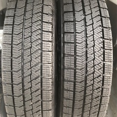 バリ溝13インチ  アルミホイール  スタッドレス145/80R13 4本 ブリジストンVRX2 2022年の画像