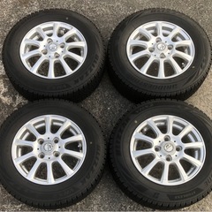 バリ溝13インチ  アルミホイール  スタッドレス145/80R...