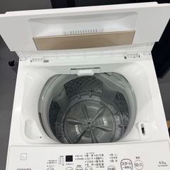 USED 洗濯機 TOSHIBA 2020年製 4.5K
の画像