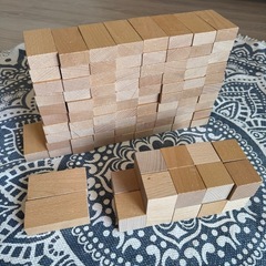 積み木　100個弱の画像