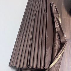 【新品未使用】DOD ワンポールテントL用インナーマット（収納バッグ付き）の画像