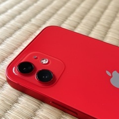 iPhone12 128GB レッド 美品 SIMフリーの画像