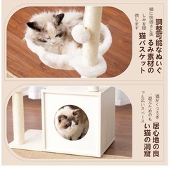 キャットタワー【お取引決定】の画像