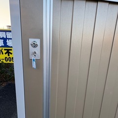 【大型鍵付き】イナバ物置の画像