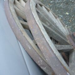 車輪　大八車（2000円・3500円）の画像
