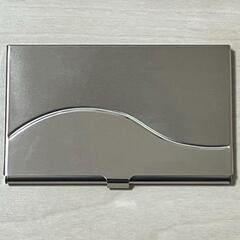 【新品】 名刺入れ カードケース ステンレスの画像