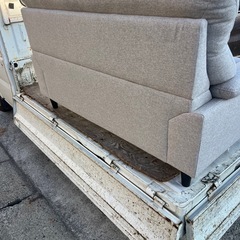 美品　2人掛けソファ 布張りタイプの画像