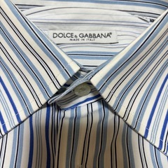 DOLCE&GABBANA ストライプシャツの画像