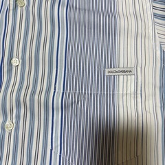 DOLCE&GABBANA ストライプシャツの画像