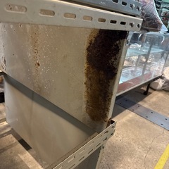 サビあり　アイボリー　4段スチールラックの画像