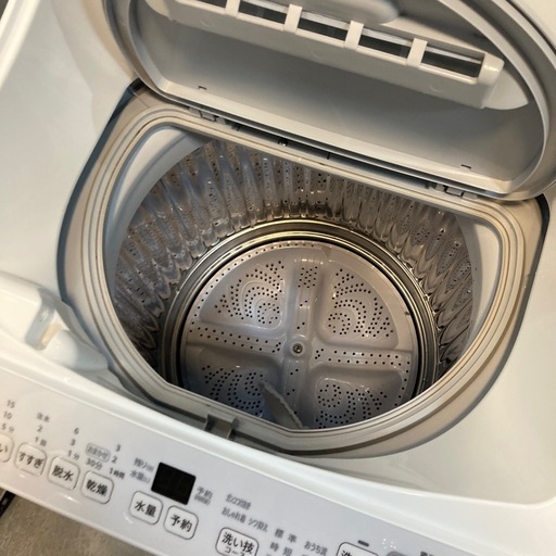 【ジモティー割】SHARP 2025年製 6.5kg 洗濯機（ID1676）
