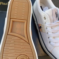 未使用　保管汚れあり　ラルフローレン　スニーカーの画像