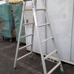 【年末年始営業のお知らせ】12月29日～1月4日までお休みとさせていただきます◆ ナフコ HN脚立 はしご兼用 脚立全長180cm はしご全長360cm 7.1kg HN-180 錆び汚れあり 現状渡しの画像