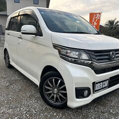 🉐車検付き！N－WGNカスタム！Hレザー！クルコン！バックカメラ！乗って帰れます♪の画像