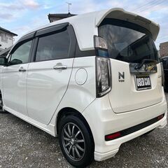 🉐車検付き！N－WGNカスタム！Hレザー！クルコン！バックカメラ！乗って帰れます♪の画像
