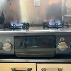 ガスコンロ　Rinnai 都市ガスの画像