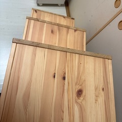 （交渉中）IKEA トロファスト　階段型の棚　の画像