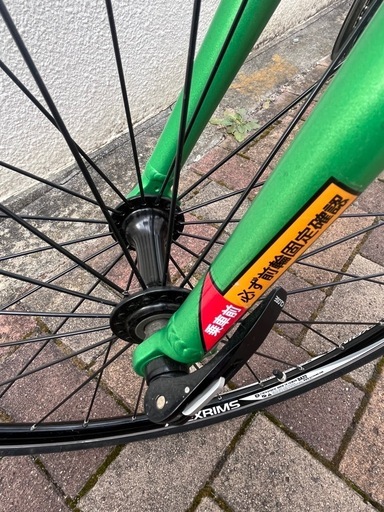 LOUIS GARNEAU LGS-MV24 アルミフレーム　ホイールRIMS ALEX DA-22 変速gear8x3