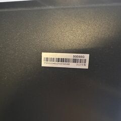 Hisense 50型 4K 液晶テレビ (モデル: 50E65G)の画像