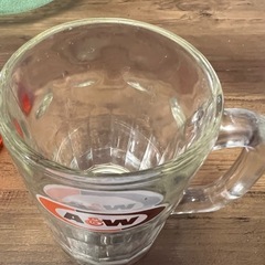 A&W a&w ヴィンテージ　USA vintage】A&W ビアジョッキマグ コップ グラス　マグカップ　アンティーク　初期　コップ　エンダー　希少　の画像