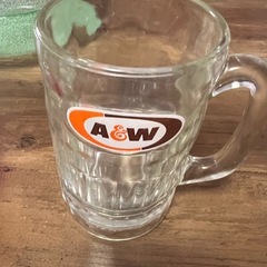 A&W a&w ヴィンテージ　USA vintage】A&W ビアジョッキマグ コップ グラス　マグカップ　アンティーク　初期　コップ　エンダー　希少　の画像