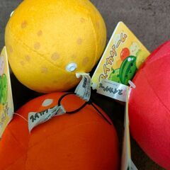 スイカゲーム くっつきミニぬいぐるみ３点セットの画像