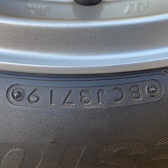 スバルXVで履いていたスタッドレスタイヤホイール4本セットの画像