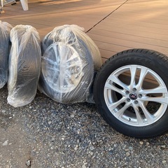 スバルXVで履いていたスタッドレスタイヤホイール4本セット