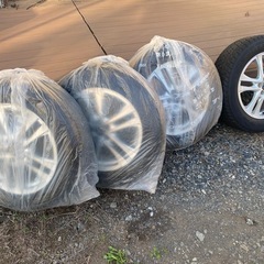 スバルXVで履いていたスタッドレスタイヤホイール4本セットの画像