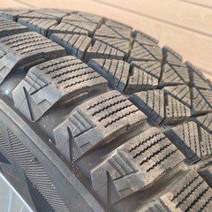 スバルXVで履いていたスタッドレスタイヤホイール4本セットの画像