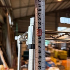 【商談中】キャスター付き　メタルラック　4段の画像