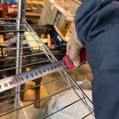 【商談中】キャスター付き　メタルラック　4段の画像