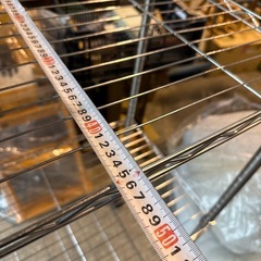 【商談中】キャスター付き　メタルラック　4段の画像