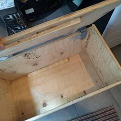 手作り棚　蓋つき×２の画像
