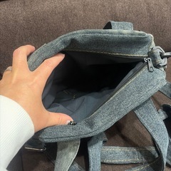 ✨️リメイクジーンズ生地ショルダーバッグ✨️
の画像