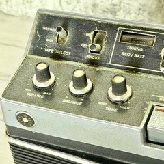 SONY「CF-2580」ステレオラジカセ ワンボックスデザインの画像