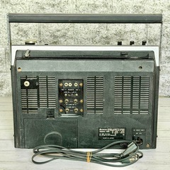 SONY「CF-2580」ステレオラジカセ ワンボックスデザインの画像