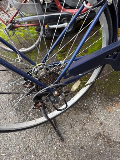 26インチ 変速付き自転車（防犯登録なし）
