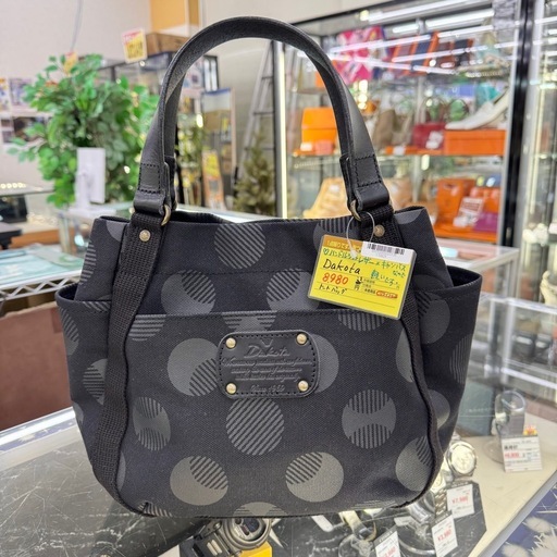 ☆ドリーム荒牧店☆Dakotaトートバッグ ブラック
