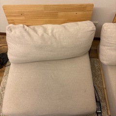 シングルソファ✖️2の画像