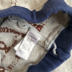 90cm ミキハウス　ホットビスケッツ　ニットタイツ　スパッツ　レギンスの画像