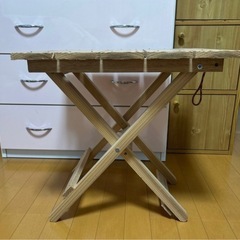 手作り 机 折りたたみ式の画像